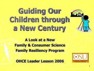 Guiding Our Children through a New Century