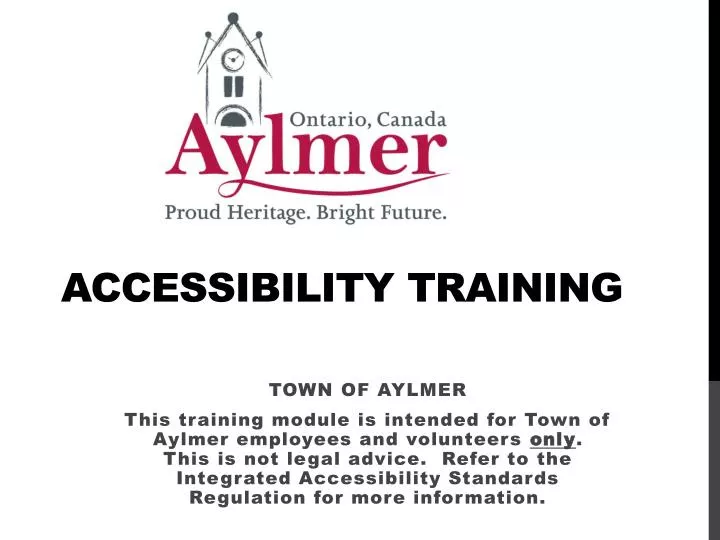 accessibility training