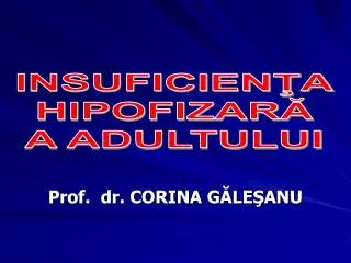 prof dr corina g le anu