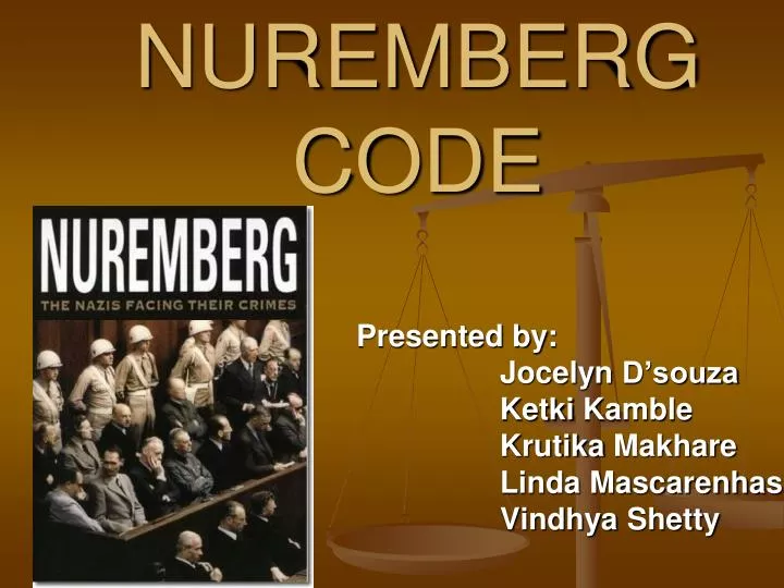 nuremberg code