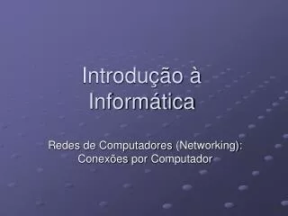introdu o inform tica