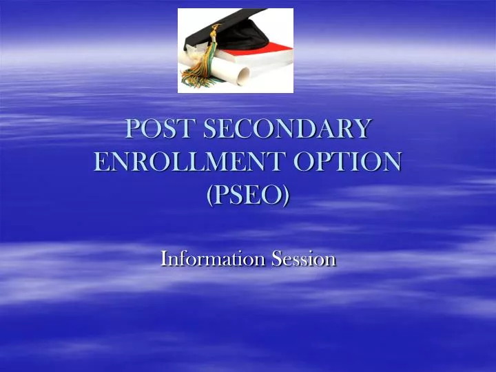 post secondary enrollment option pseo