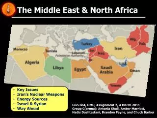 The Middle East &amp; North Africa