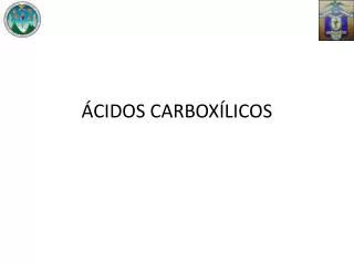 cidos carbox licos