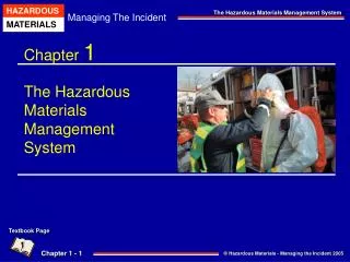Chapter 1 The Hazardous Materials Management System