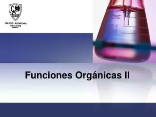 funciones org nicas ii