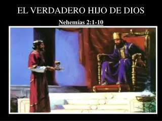 e l verdadero hijo de dios