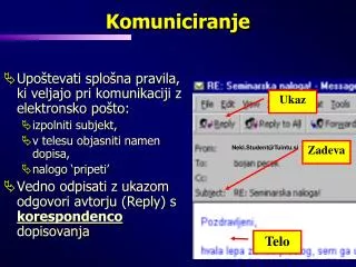 komuniciranje