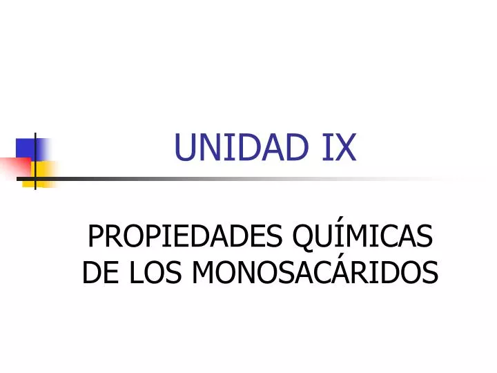 unidad ix