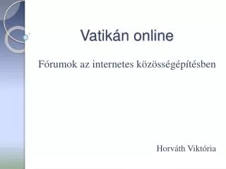vatik n online