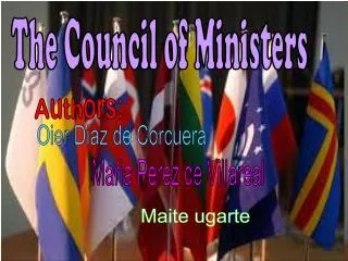 The Council of Ministers