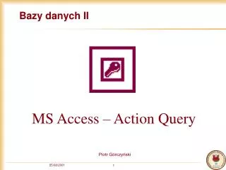bazy danych ii