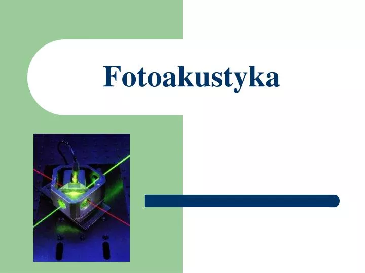 fotoakustyka