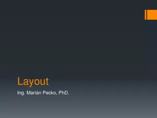 layout