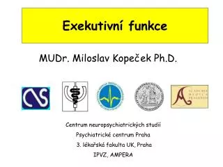 exekutivn funkce