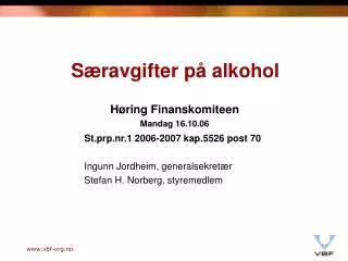 s ravgifter p alkohol
