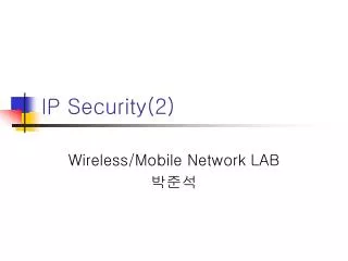 ip security 2