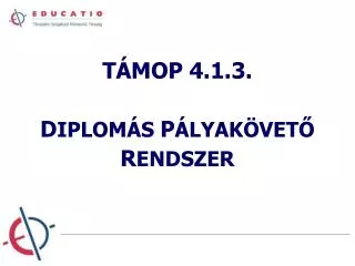 t mop 4 1 3 d iplom s p lyak vet r endszer