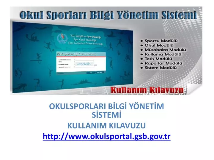 okulsporlari b lg y net m s stem kullanim kilavuzu http www okulsportal gsb gov tr