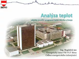 anal za teplot uk zka pou it program solid works a ansys