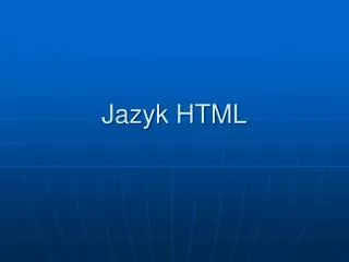 jazyk html