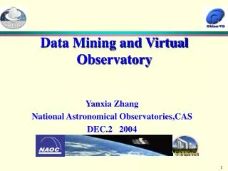 Data Mining and Virtual Observatory