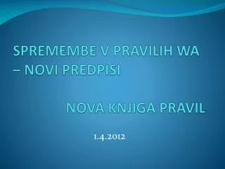 spremembe v pravilih wa novi predpisi nova knjiga pravil