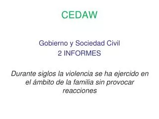 cedaw