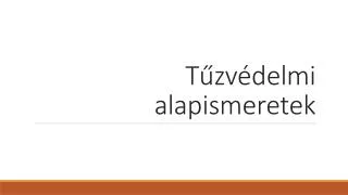 t zv delmi alapismeretek