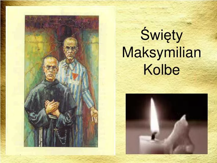 wi ty maksymilian kolbe