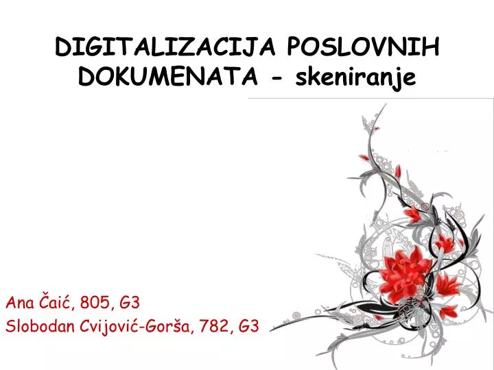 digitalizacija poslovnih dokumenata skeniranje