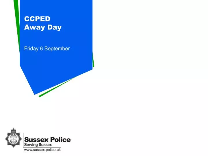 ccped away day