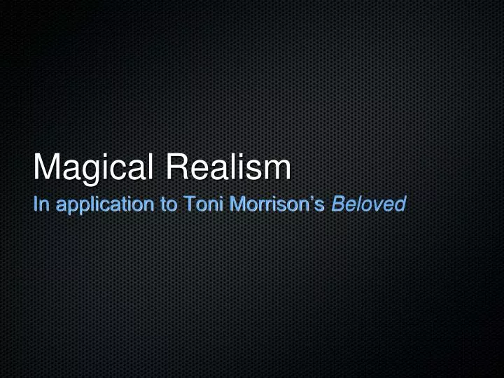 magical realism