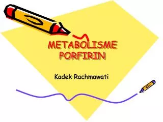 metabolisme porfirin