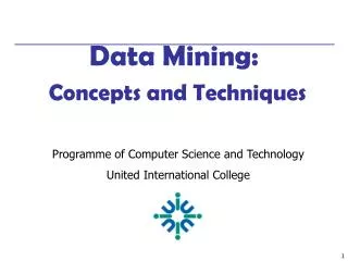 data mining concepts and techniques