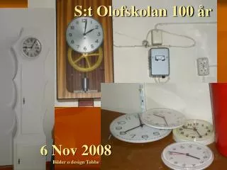S:t Olofskolan 100 år