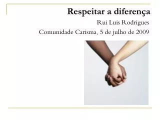 respeitar a diferen a