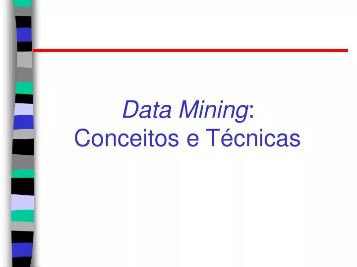 data mining conceitos e t cnicas