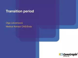 transition period