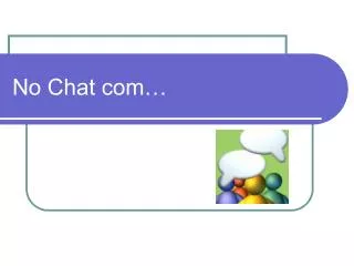 no chat com