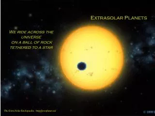 Extrasolar Planets