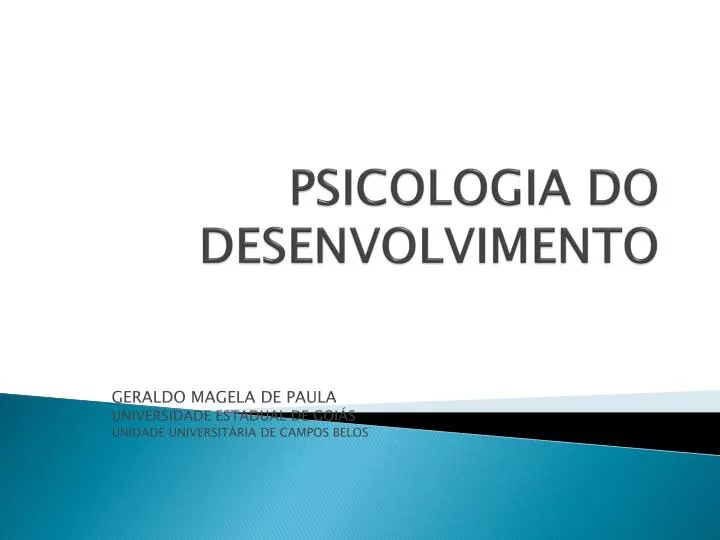 psicologia do desenvolvimento