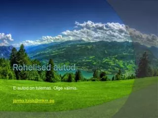 rohelised autod