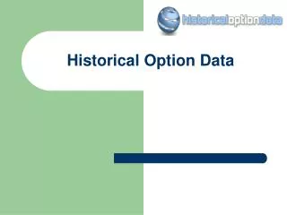 Find Best Historical Options Prices