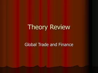 Theory Review