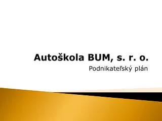 auto kola bum s r o