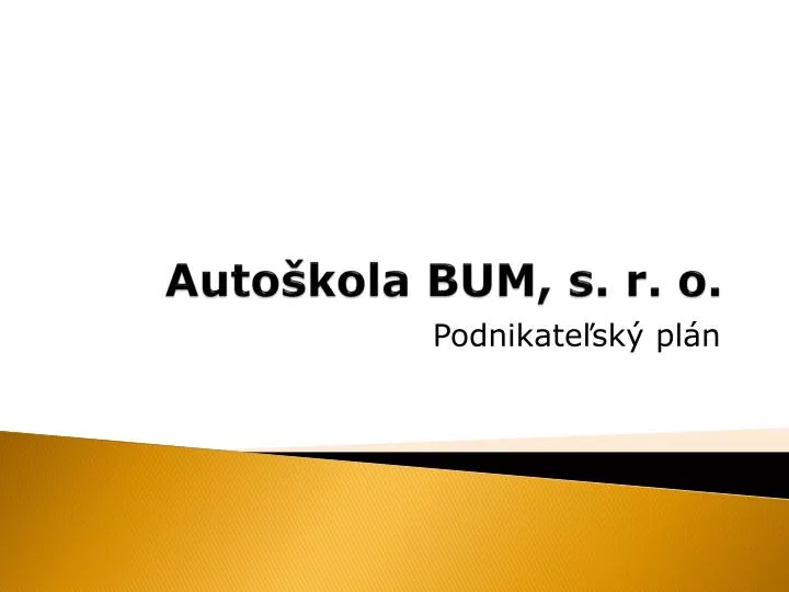 auto kola bum s r o