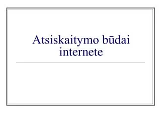 atsiskaitymo b dai internete