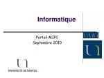 Informatique - slide 1