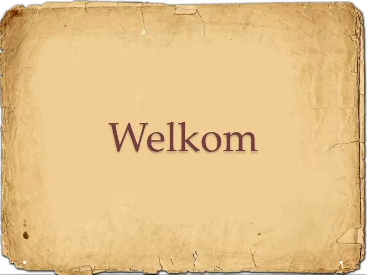 welkom